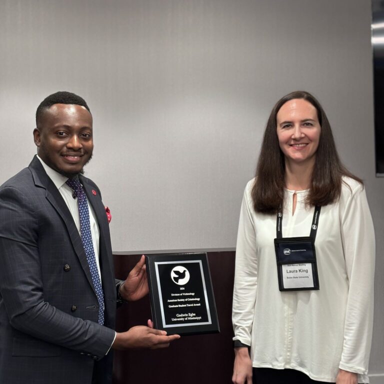 2024 Graduate Student Travel Award - Godwin Egbe